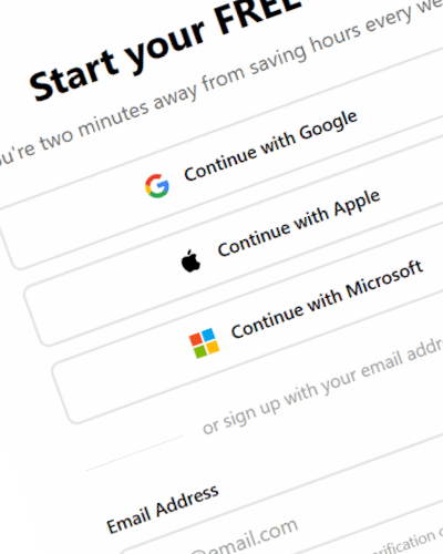 Sign Up